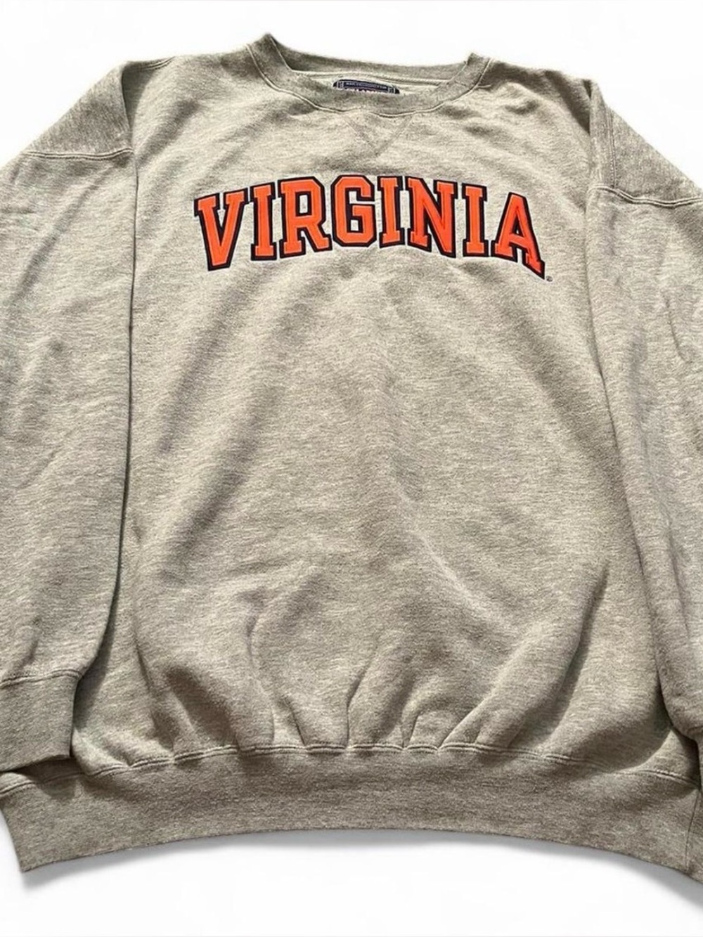 Men’s Vintage Champs Sports Virginia Cavaliers Gray Sweatshirt Size XXL